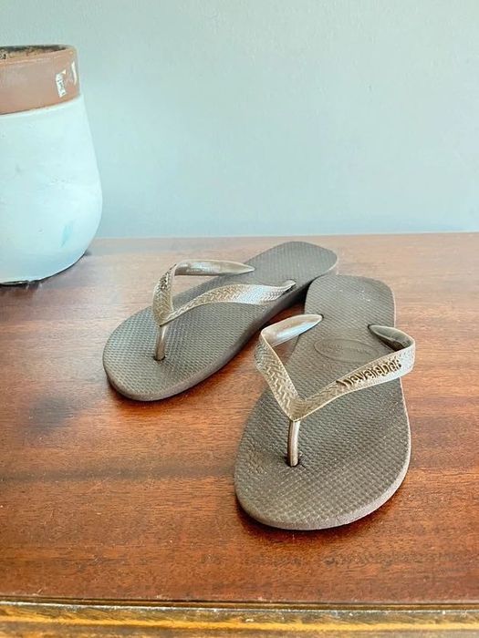 havaianas vintage 39-40 castanhas