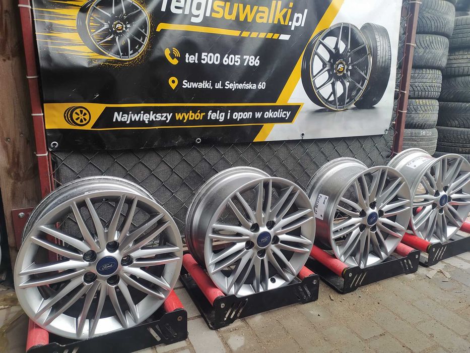 4x felgi alu R16 5x108 Ford C-Max S-Max Mondeo Kuga Focus Volvo V50 V60