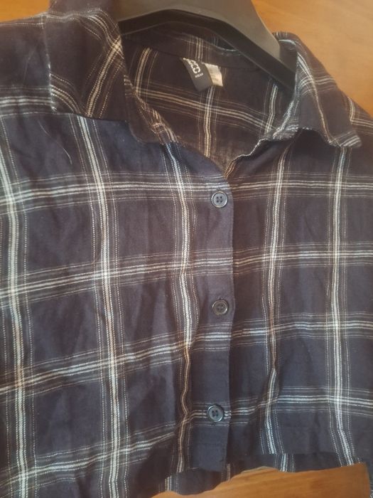 Koszula damska H&M rozm.XS 100%bawełna stan bardzo dobry.