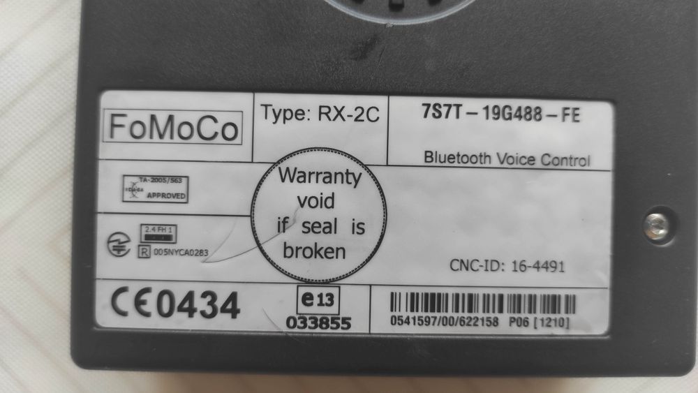 Ford S Max - Módulo bluetooth