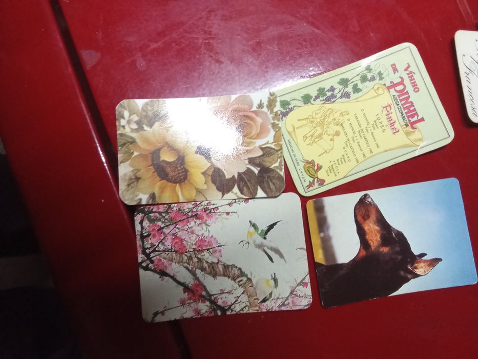Vinte mini calendários anos 80 e 90!
