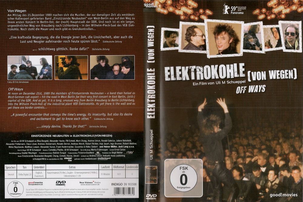 Einsturzende Neubauten - Elektrokohle (Von Wegen) DVD [GER]