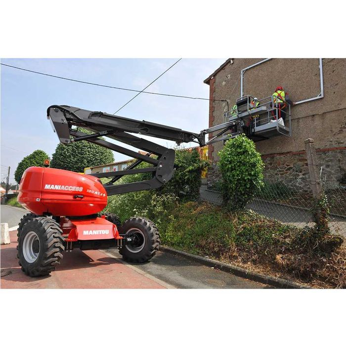 Wynajem podnośników, podestów ruchomych, zwyżek Genie, JLG, Manitou