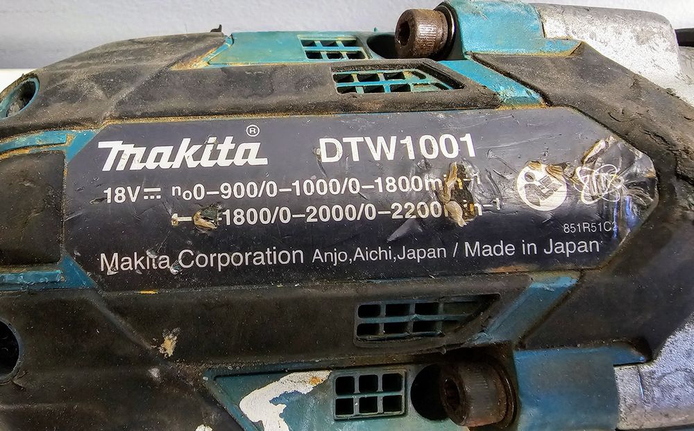 Makita klucz udarowy DTW 1001 3/4 cala BURSHLESS LXT 1250 Nm