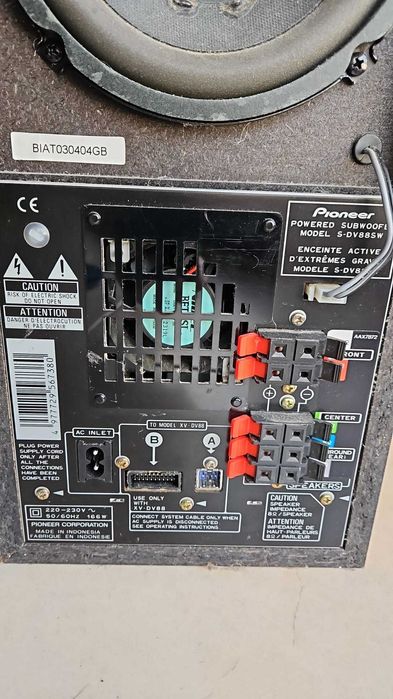 Sistema som Home Cinema Pioneer