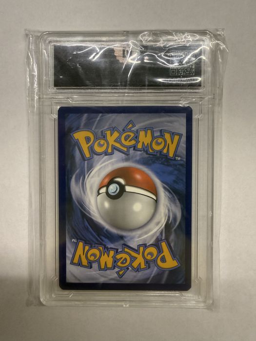 Zestaw (lot) dwóch ocenionych kart Pokémon