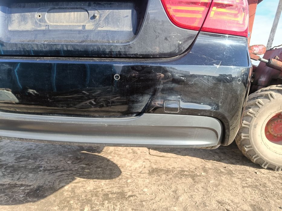 Zderzak tył BMW E90 M-Pakiet BLACK SHAPPIRE METALLIC 475 Kompletny Wy