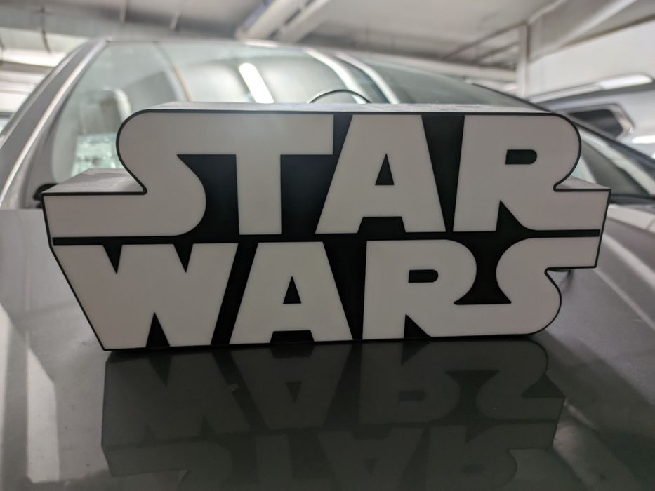 Candeeiro Logo Star Wars