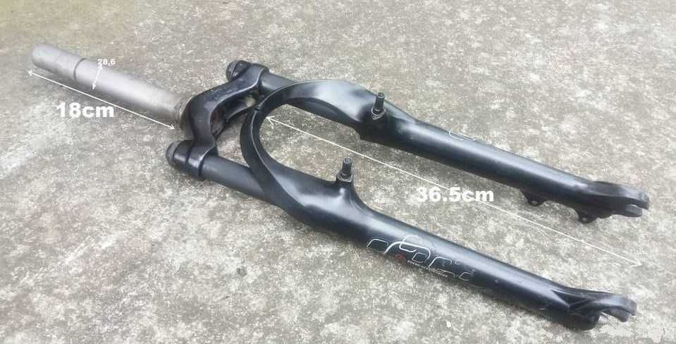 Amortyzator BMX 20" 24" 27.5"  kółka boczne uniwersalne