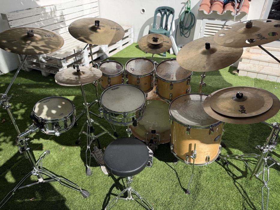 Pearl VBX – Bateria Profissional + Sabian HHX Evolution / Legacy