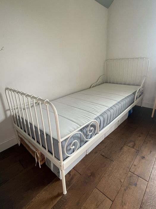 Łóżko „rosnące” + materac sprężynowy + materac „rosnący”  IKEA