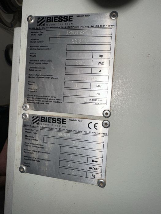 Okleiniarka Biesse Akron 425