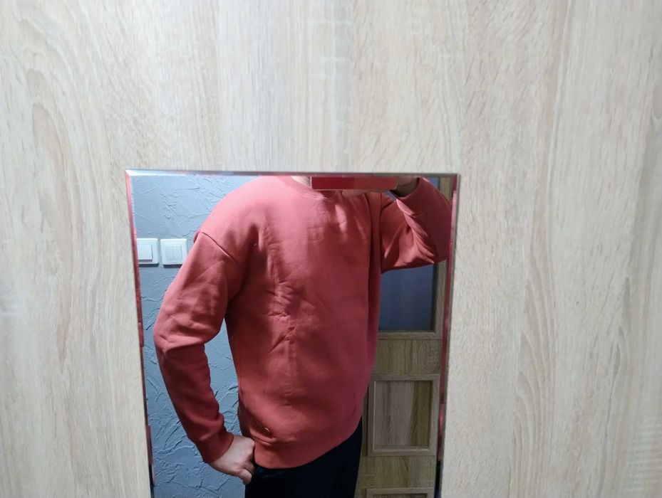 Bluza męska oversize Ac&Co / Altinyildiz Classics roz. L - koralowa