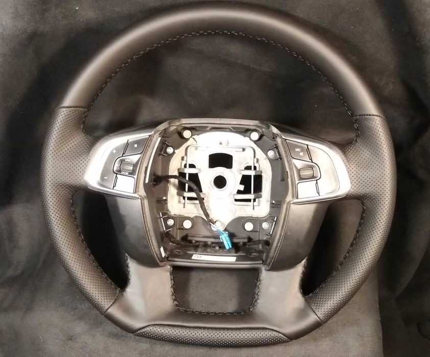 Obszywanie skórą kierownic, gałek, mieszków - Białystok