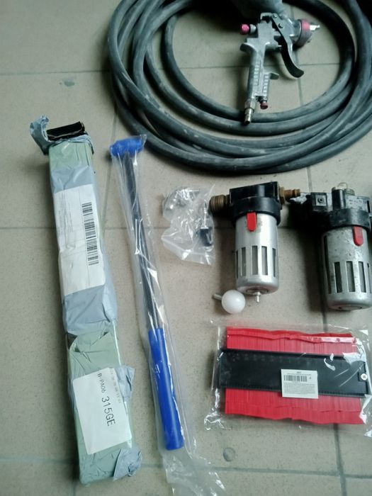 Краскопульт,аэрограф, регулятор давления