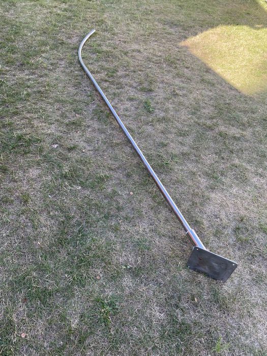 Uchwyt flagi i maszt kij 4 metry nierdzewna stal