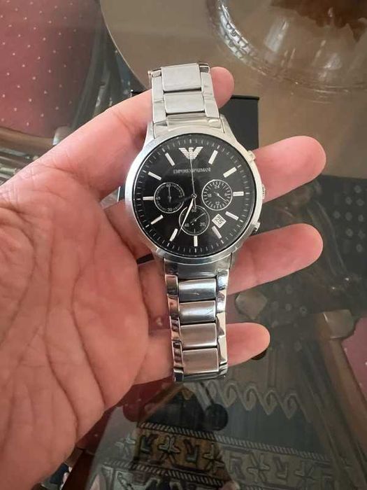 Relógio Emporio Armani prateado