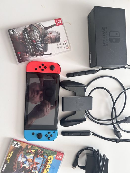 Nintendo swich dwie gry