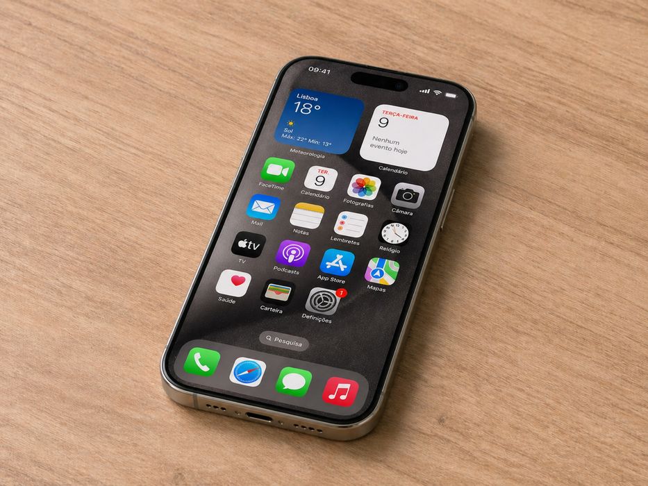 iPhone 16 Pro 128 Gb– Natural Titanium | Como Novo