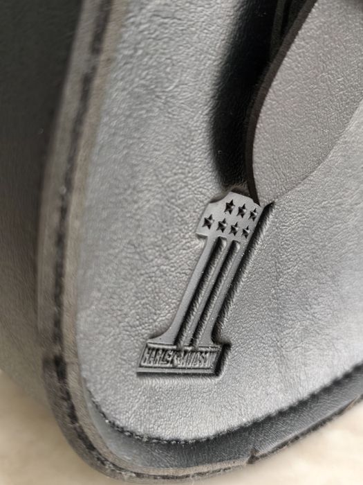 Harley Davidson softail saco lateral Novo em pele