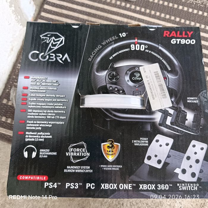 Ігровий руль Кобра