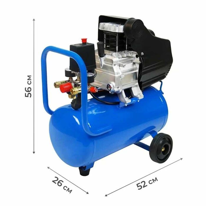 Компресор повітряний Electrolite 24л 2.5кВт 8атм 230л/хв компрессор PL