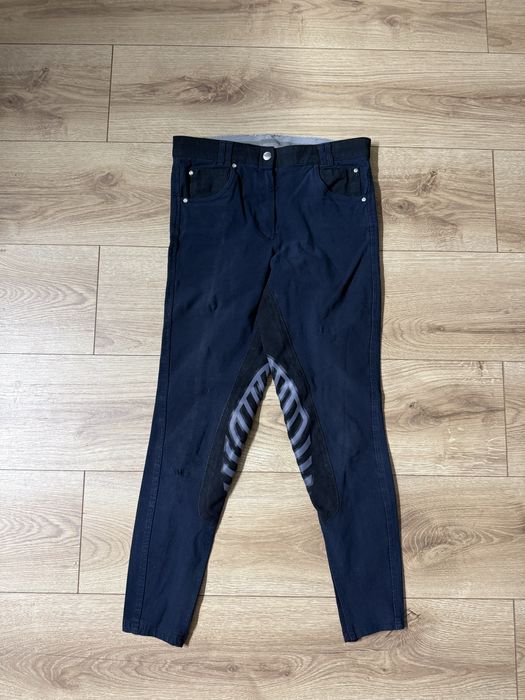 granatowe bryczesy jezdzieckie