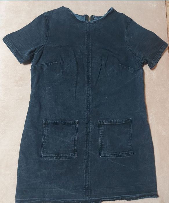 Джинсовое платье