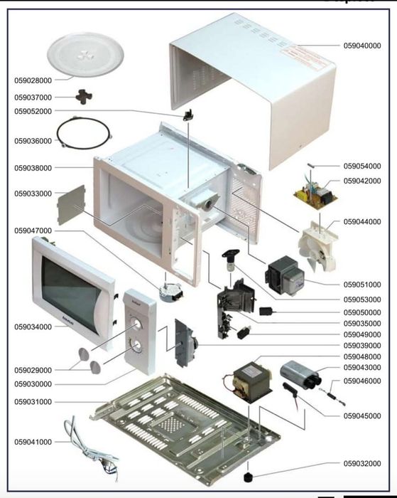 Componentes e Peças para Microondas