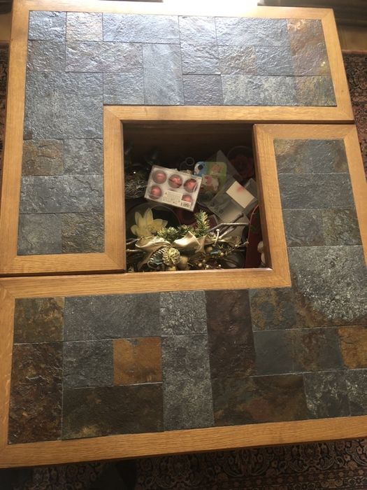 Mesa de sala com arrumacao