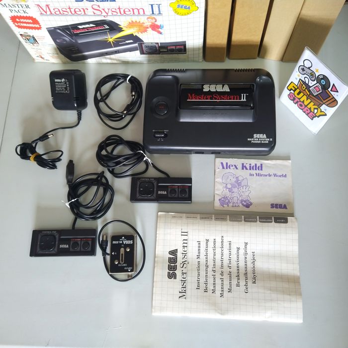 Sega Master System II com caixa original