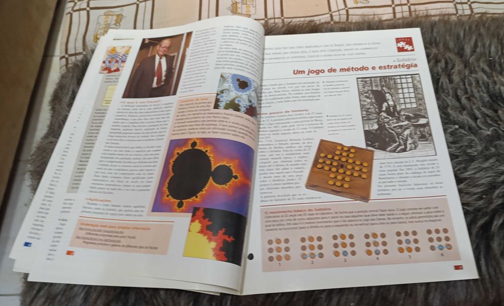 Jogo de Engenho, em Madeira "O Solitário - Novo  Orbis Fabbri - RBA