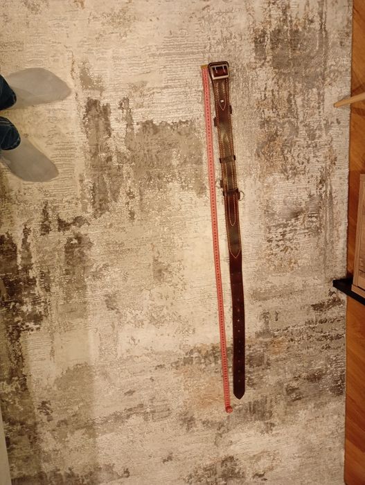 Pas oficerski wz.36 ciemny brąz