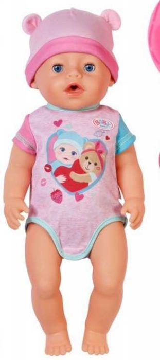 Baby Born LALKA  43cm - bez akcesoriów, jedno oczko się nie otwiera