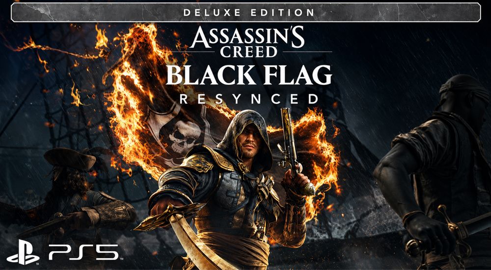 Assassin's Creed Black Flag Resynced Deluxe Edition  Ps5