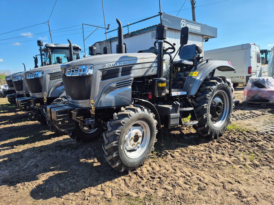 Трактор Скаут ТУ 404 ровный пол 2024 год