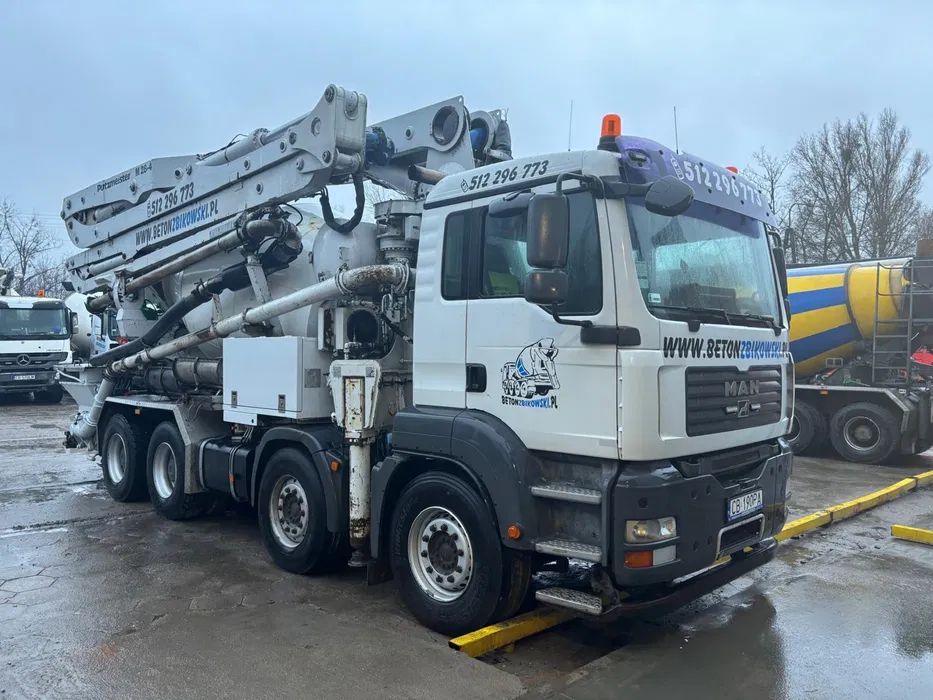 MAN TGA  MAN TGA 41-400 POMPA do BETONU PUTZMEISTER 28mb RURA 125 stan idealny