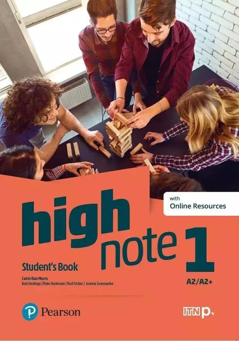 High Note 1. A2/A2+. Student’s Book + kod (eBook + Interactive Workbook). Pearson. Nowy Produkt