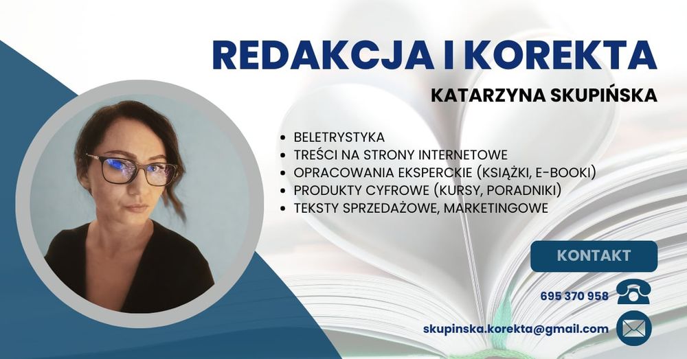 Redakcja i korekta językowa tekstów