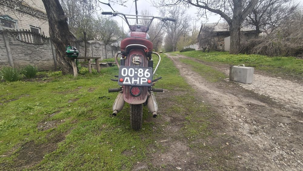 jawa 350 старушка