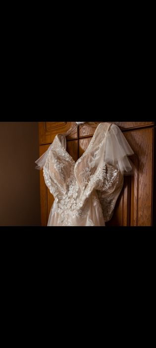 Suknia ślubna ~ 153cm +10 cm obcas