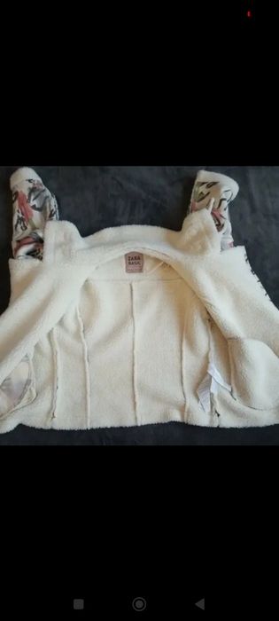 XS s Zara kożuch kożuszek kurtka