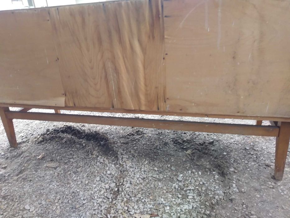 Stolik szafka komoda  PRL lata 60-te vintage 180 cm + gratis szafka