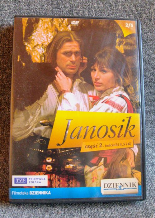 Zestaw 5 części Janosika w wersji pudełkowej