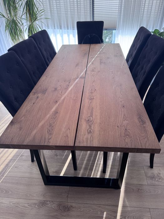 Stół jadalniany Matin 2 – loftowy 205cm rozkładany (do 305 cm)