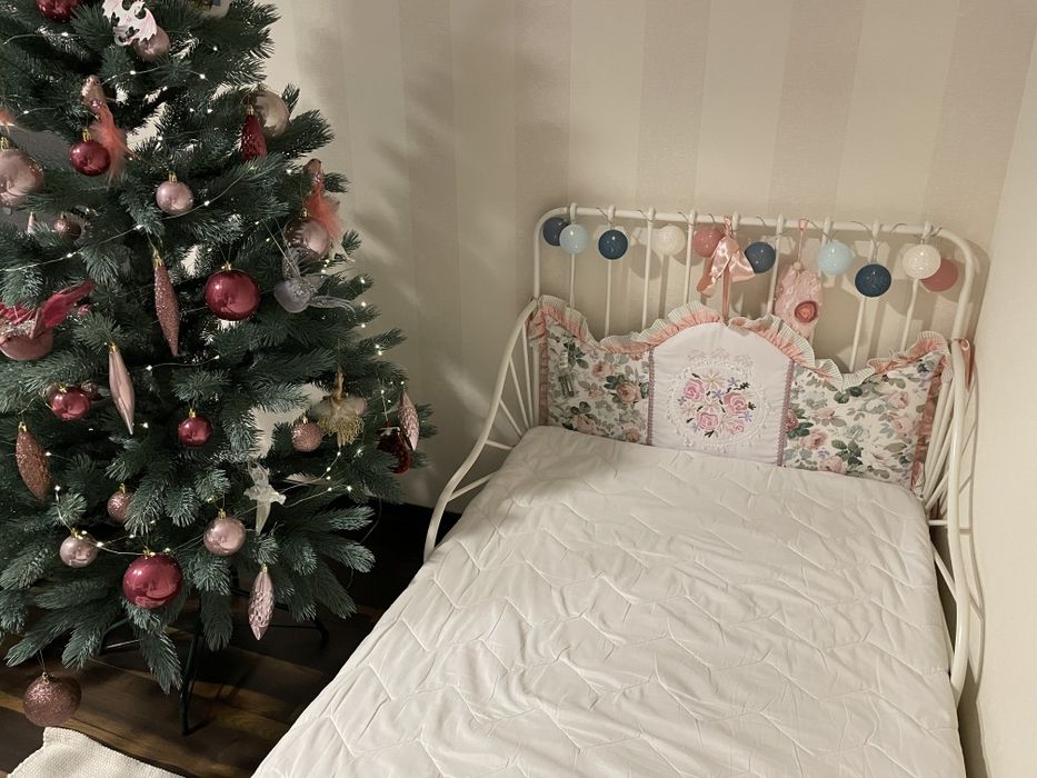 Детская кровать  IKEA Minnen + ламели + матрас.