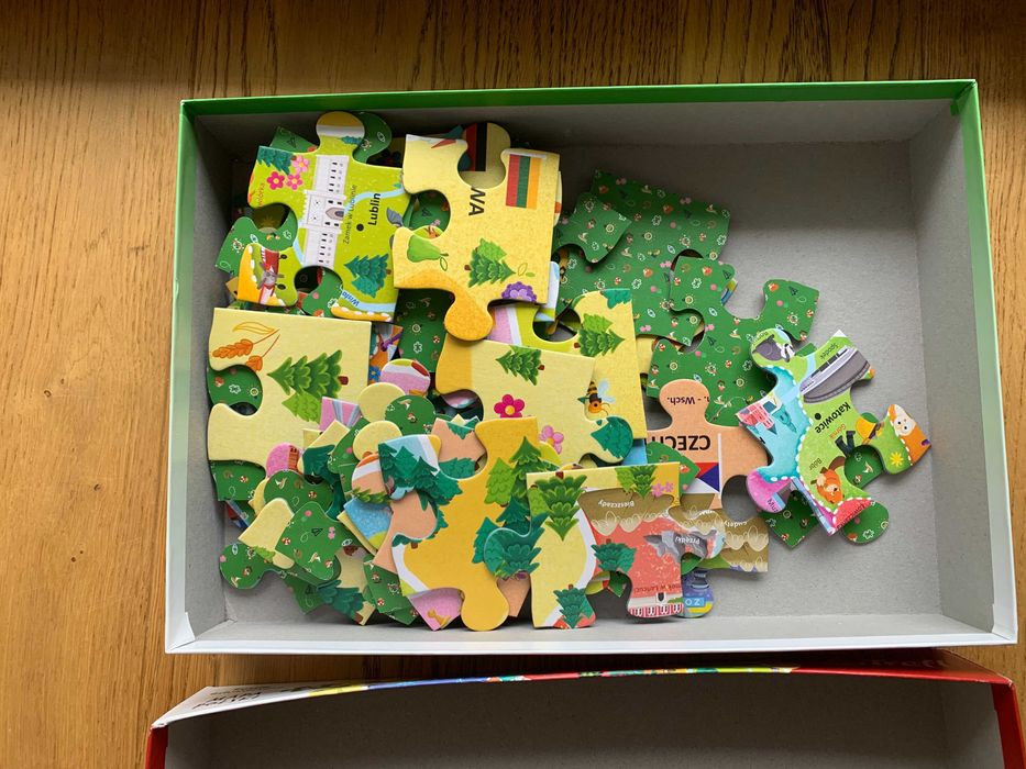 Puzzle Mapa Polski Trefl