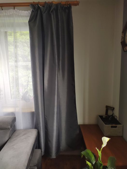 4x Zasłony  komplet na dwa okna