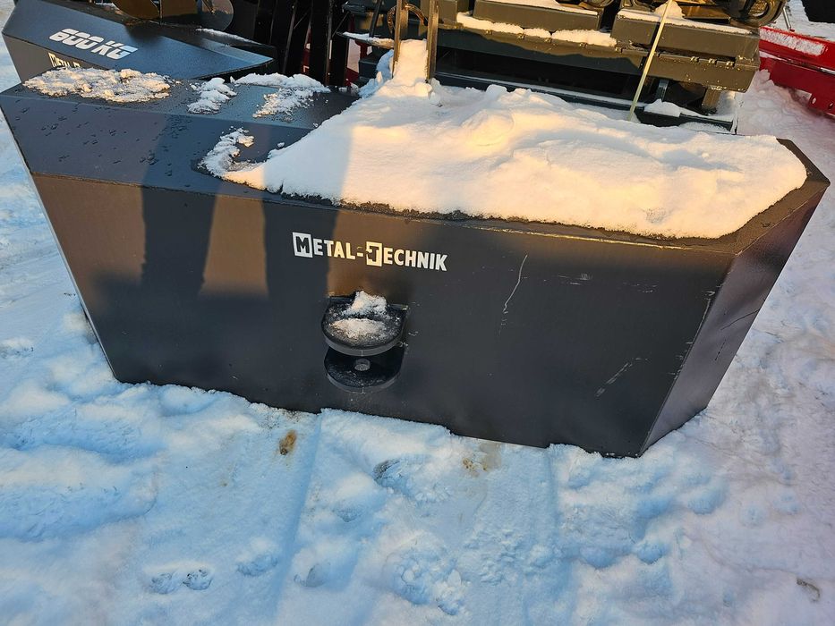 Przeciwwaga MetalTechnik Balast obciążnik forma - dowóz 200kg-1500kg