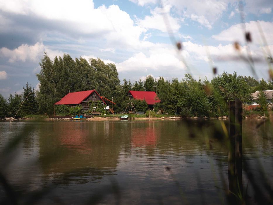 Domek nad stawem- Warpuny, mazury